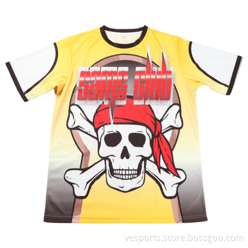 Sublimation T Shirts Custom T-Shirt Softball Shirts